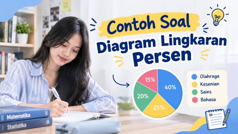 Contoh Soal Diagram Lingkaran Persen: Rumus, Jawaban, dan Pembahasan