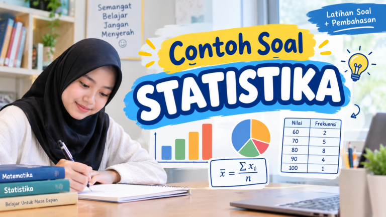Contoh Soal Statistika: Mean, Median, Modus, dan Penyajian Data