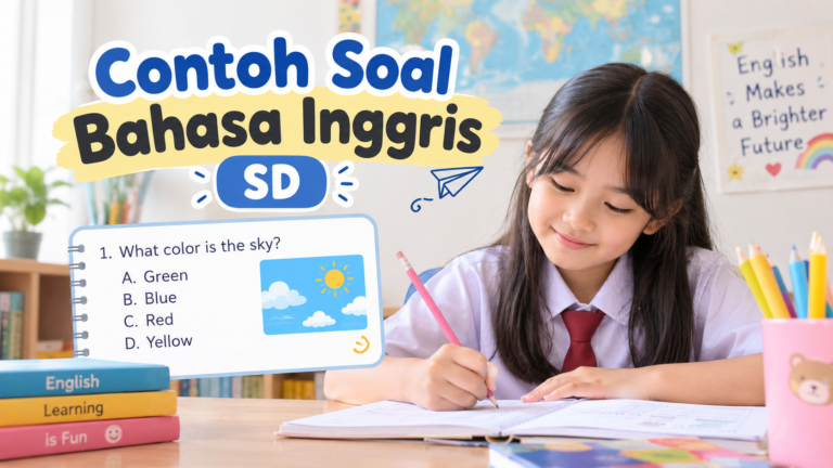 Contoh Soal Bahasa Inggris SD: Vocabulary, Grammar, dan Reading