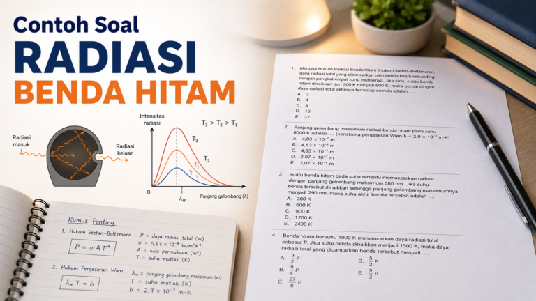 Contoh Soal Radiasi Benda Hitam: Rumus, Jawaban, dan Pembahasan Lengkap