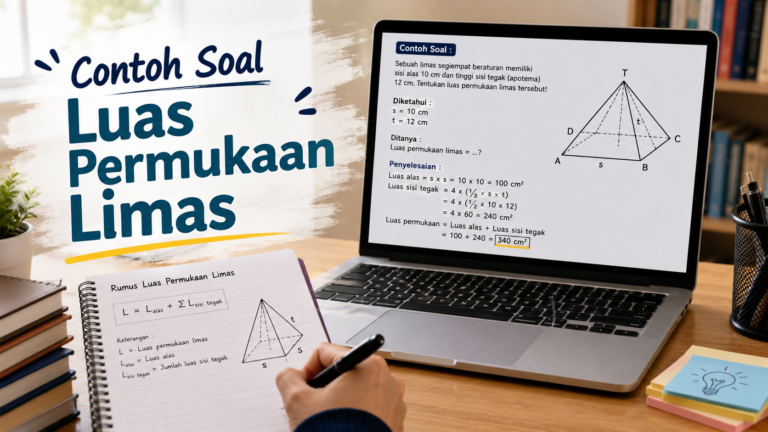 30 Soal Luas Permukaan Limas: Rumus, Jawaban, dan Cara Menghitungnya.