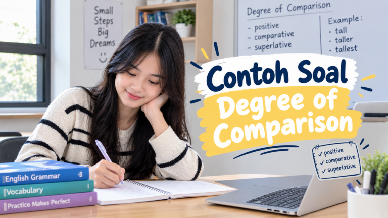 Contoh Soal Degree of Comparison Bahasa Inggris Lengkap dengan Jawaban dan Pembahasan
