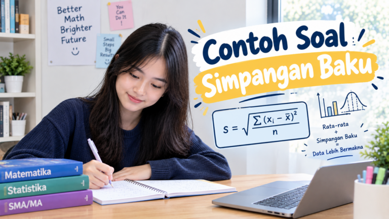 Contoh Soal Simpangan Baku: Rumus, Jawaban, dan Pembahasan