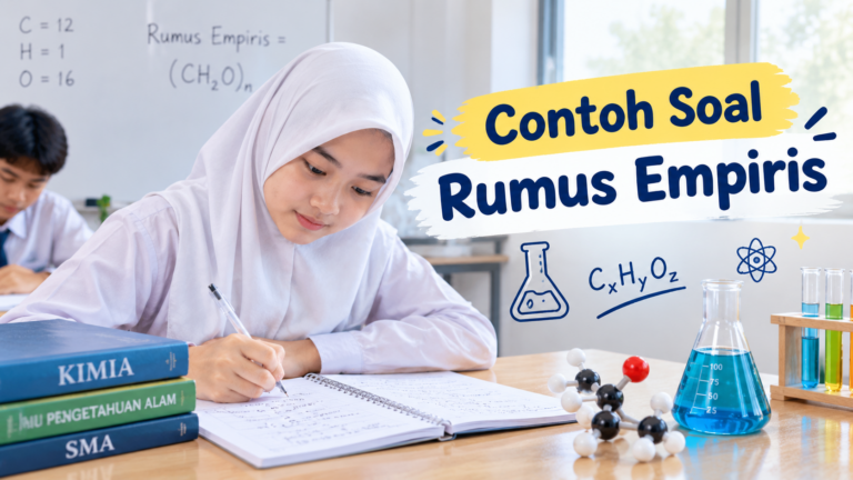 Contoh Soal Rumus Empiris Lengkap dengan Jawaban dan Pembahasan