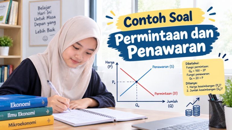 Contoh Soal Permintaan dan Penawaran: Rumus, Jawaban, dan Pembahasan