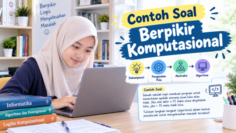Soal Berpikir Komputasional: Dekomposisi, Pola, Abstraksi, dan Algoritma