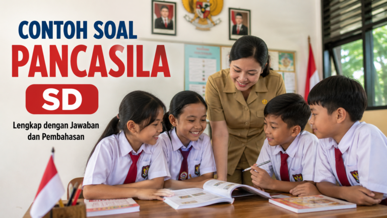 Contoh Soal Pancasila SD Lengkap dengan Jawaban dan Pembahasan