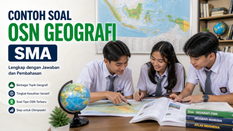 Kumpulan Latihan Geografi SMA untuk OSN Beserta Jawaban