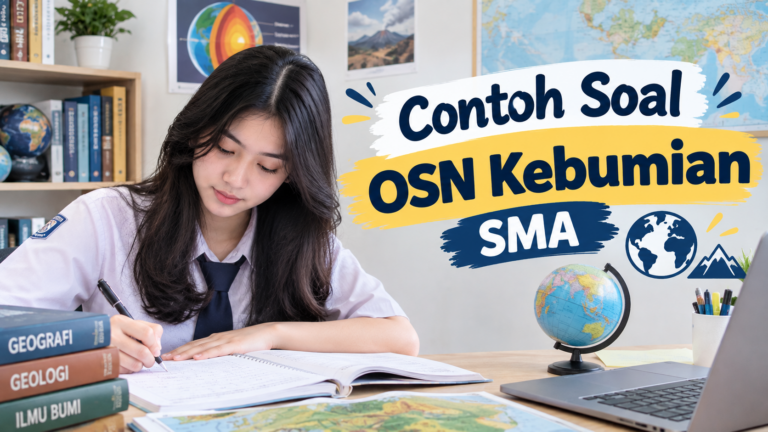 Contoh Soal OSN Kebumian SMA: Geologi, Meteorologi, Oseanografi, dan Astronomi