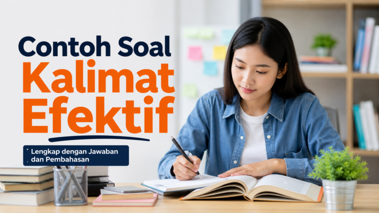 Contoh Soal Kalimat Efektif: Ciri-Ciri, Struktur, dan Pembahasan Lengkap