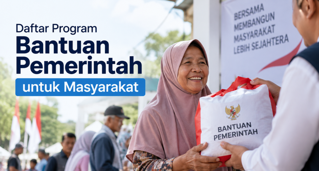 Daftar Program Bantuan Pemerintah untuk Masyarakat