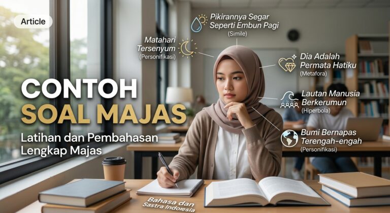30 Contoh Soal Majas Personifikasi, Metafora, Hiperbola, dan Lainnya
