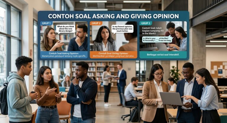 30 Contoh Soal Asking and Giving Opinion Lengkap dengan Jawaban dan Pembahasan