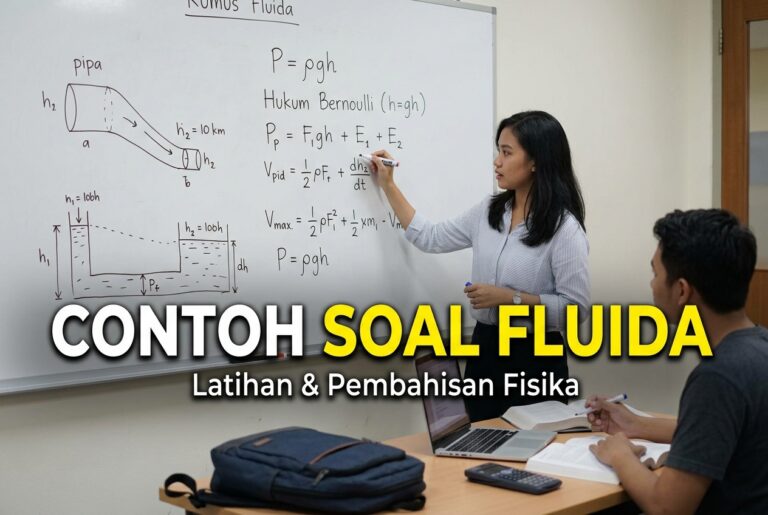 Contoh Soal Fluida Dinamis: Rumus, Jawaban, dan Pembahasan Lengkap