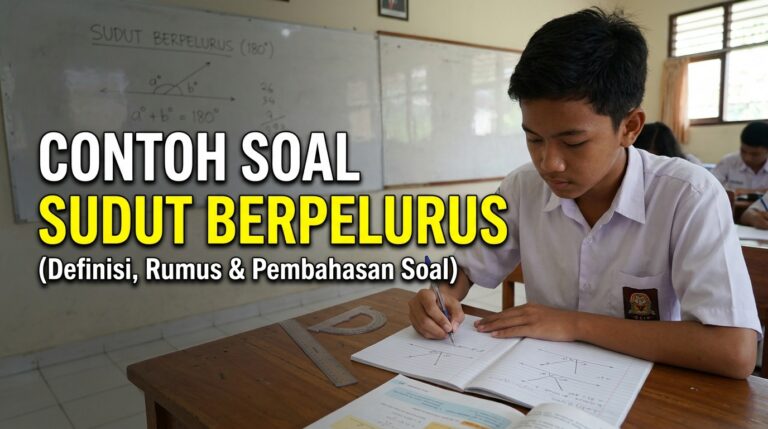 Contoh Soal Sudut Berpelurus: Rumus, Jawaban, dan Pembahasan