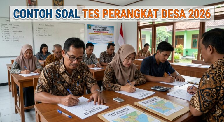 Contoh Soal Tes Perangkat Desa 2026: Materi, Jawaban, dan Pembahasan Lengkap