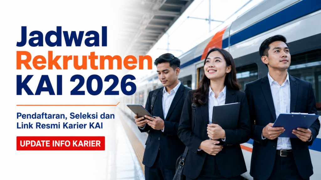 Jadwal Rekrutmen KAI 2026 Pendaftaran, Seleksi dan Link Resmi Karier KAI
