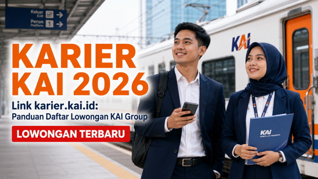 Link Karier KAI 2026 di karier.kai.id Panduan Daftar Lowongan KAI Group