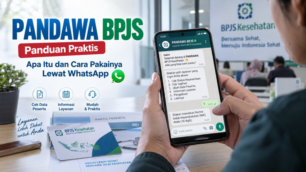 PANDAWA BPJS dan Cara Pakainya Lewat WhatsApp