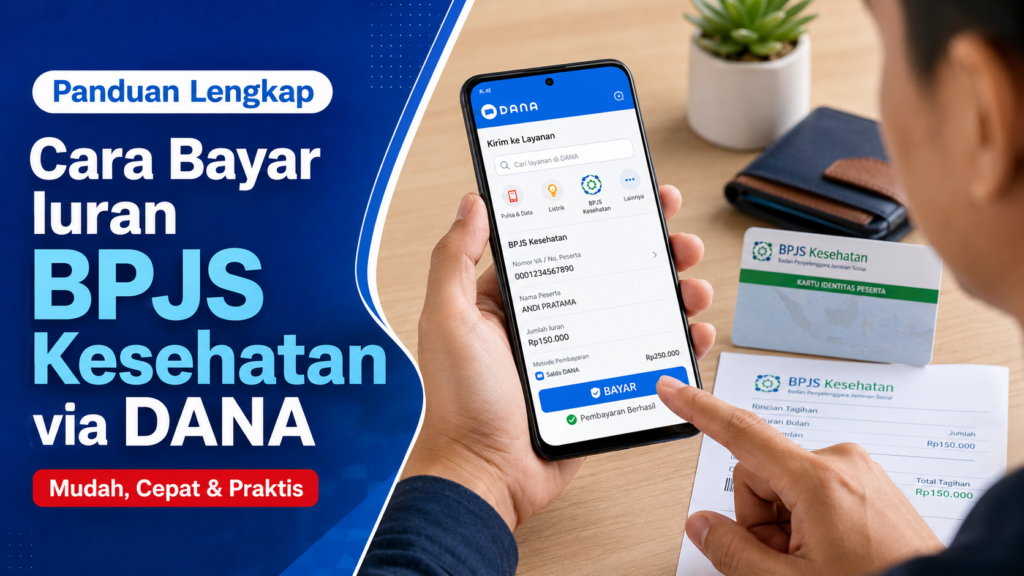 Panduan Lengkap Cara Bayar iuran BPJS Kesehatan via DANA
