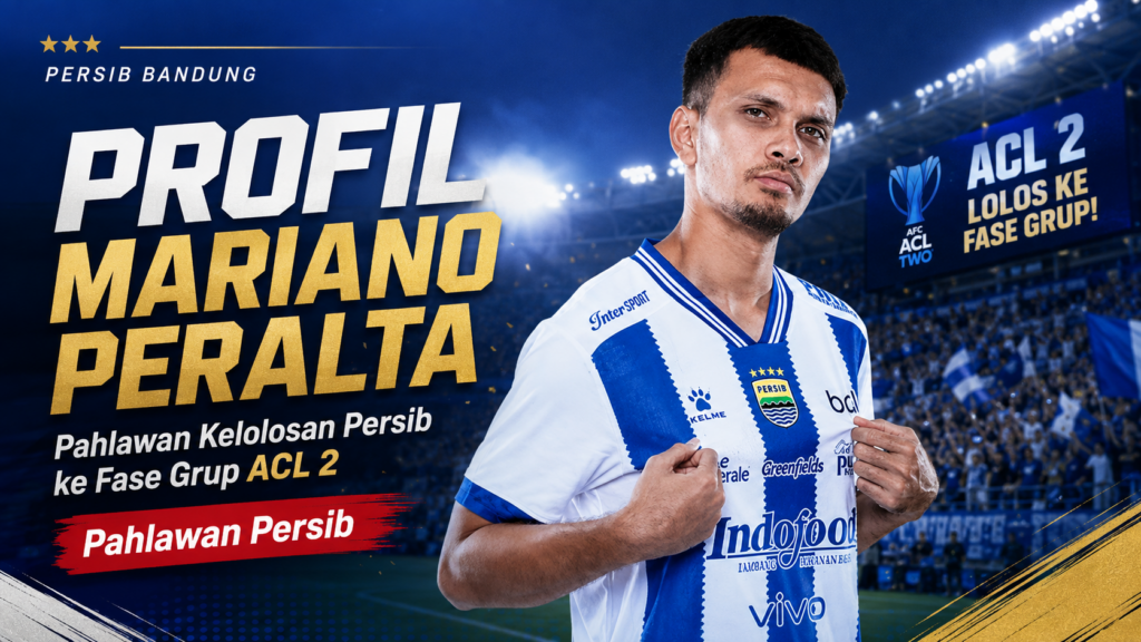 Profil Mariano Peralta, Pahlawan Kelolosan Persib ke Fase Grup ACL 2