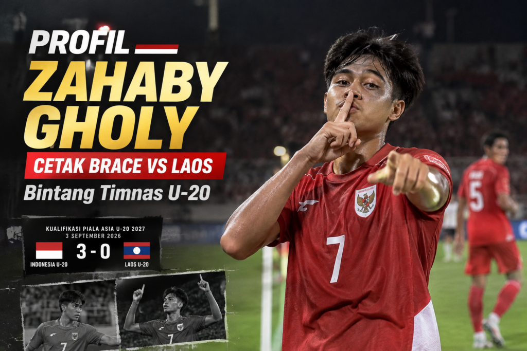 Profil Zahaby Gholy, Bintang Timnas U20 Pencetak Brace ke Gawang Laos