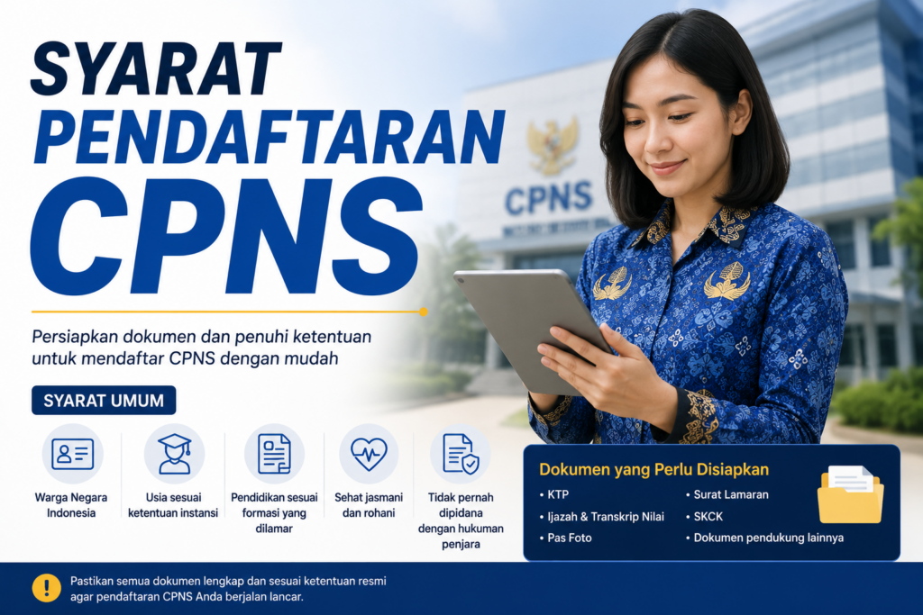 Syarat Pendaftaran CPNS