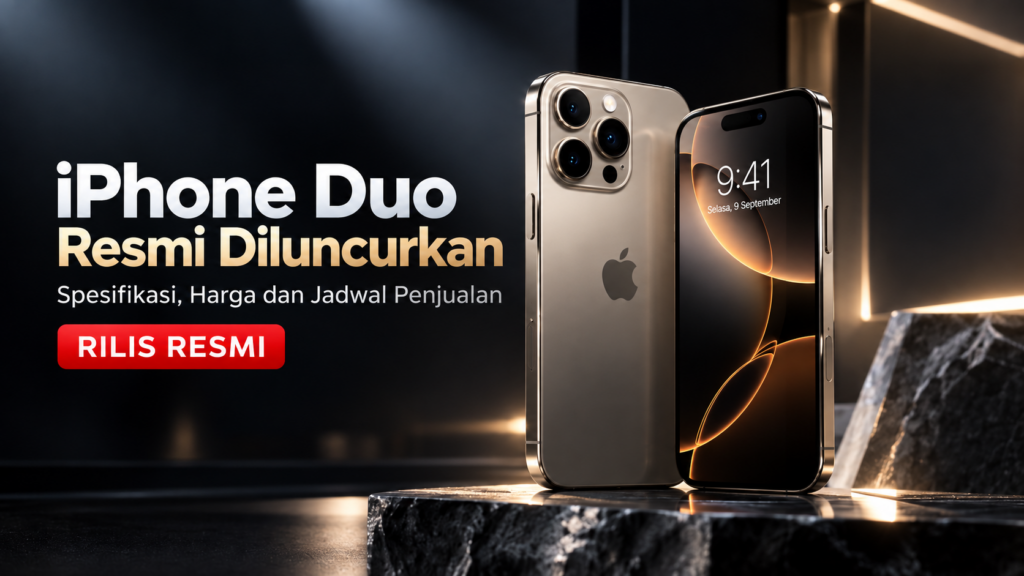 iPhone Duo Resmi Diluncurkan Spesifikasi, Harga dan Jadwal Penjualan
